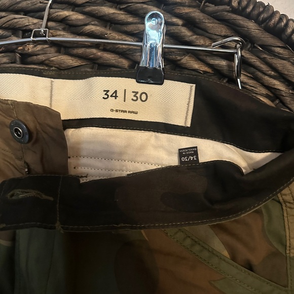 G-Star Green and Brown Cargo Pants - Picture 3 of 6